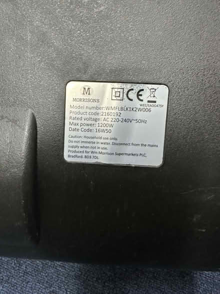 Photo of free Small hoover (Ascot SL5) #2