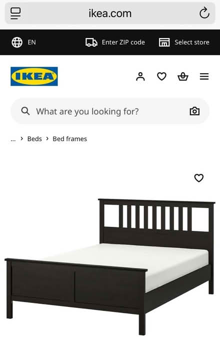 Photo of free IKEA Double Bed Frame (Off Sandy Lodge Lane, HA6) #1