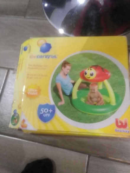 Photo of free Baby paddling pool with sun protect (Woolton L25) #1