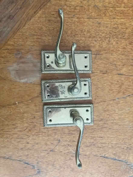 Photo of free Brass Door handles (Teddington) #1