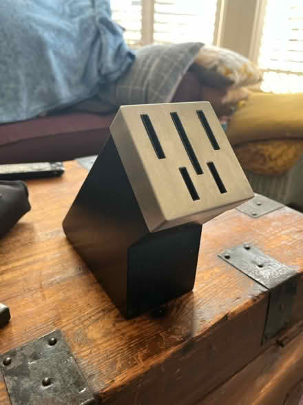 Photo of free Wooden Knife block (Bromley BR2) #1