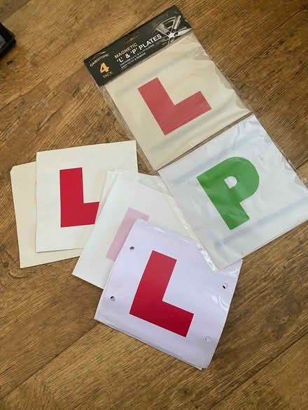 Photo of free L & P Plates (Gobowen SY11) #1