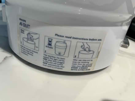 Photo of free Plug in bottle steriliser (SL8 Bourne End -near station) #2