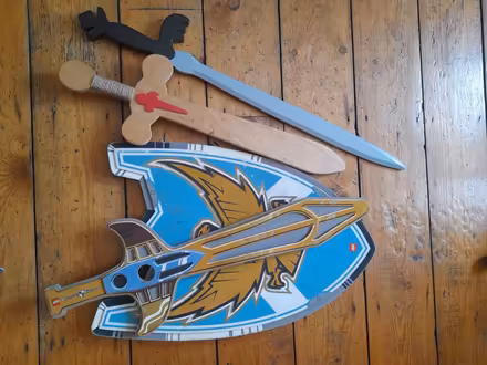Photo of free Toy sword and shield collection (Chesterfield, S41) #1