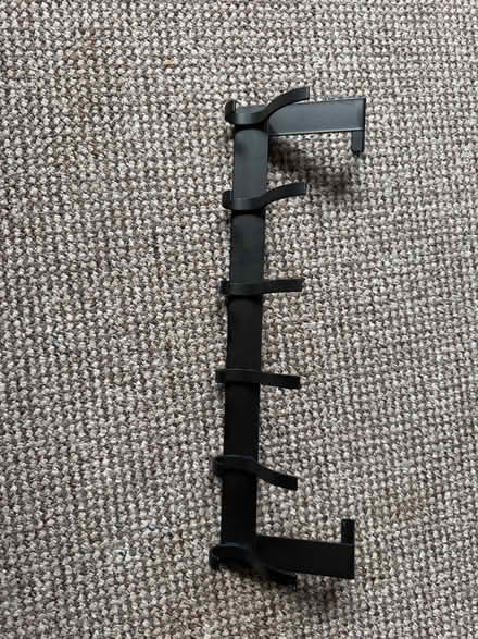 Photo of free Black metal over door hangers x2 (Eastbourne BN21) #1