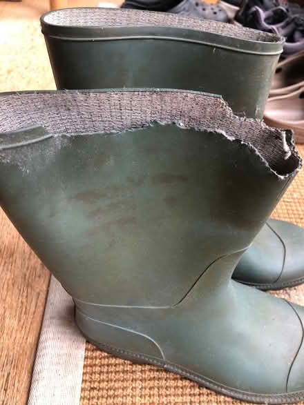 Photo of free Half-height Green Wellington Boots Size 43 (West Hampstead NW6) #1