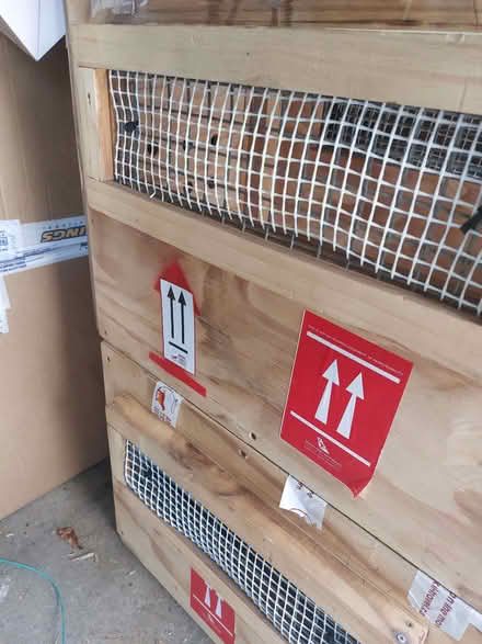 Photo of free Two sturdy wooden carriers for international pet travel (Stella NE21) #2