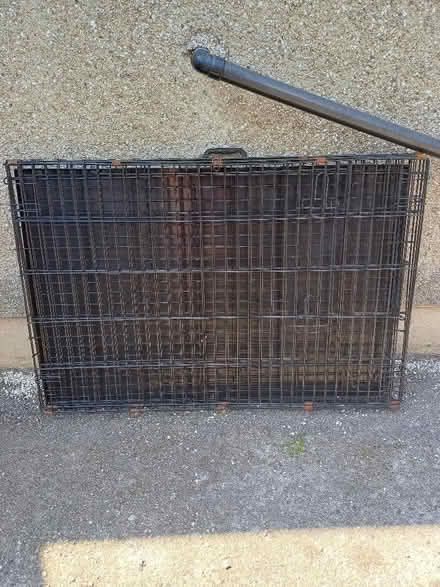 Photo of free Large dog crate (Bare LA4) #1