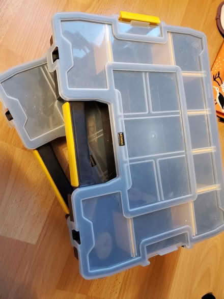 Photo of free Two fixing storage boxes (OX14 (Caldecott)) #3