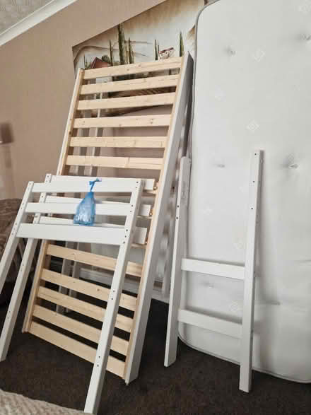 Photo of free Midsleeper single bed white (Longridge) #1