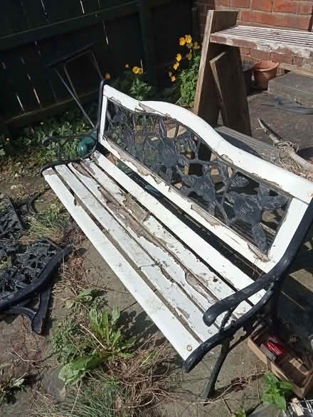 Photo of free metal bench (Denton Burn NE15) #1
