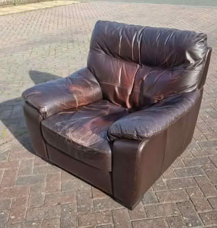 Photo of free Leather Chair (Malton YO17) #2
