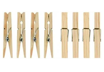 Photo of Pegs/grips for washing line (CT2) #1