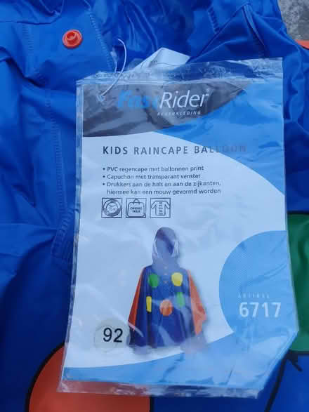 Photo of free Child's rain cape (Broomhill S10) #2