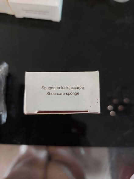Photo of free 4 x shoe care sponges (Frimley) #3