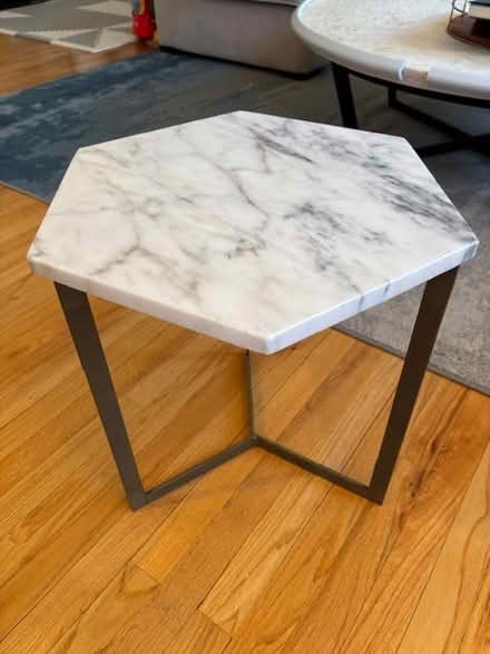 Photo of free West Elm Hex Side Table (15.5") (Clarendon) #2