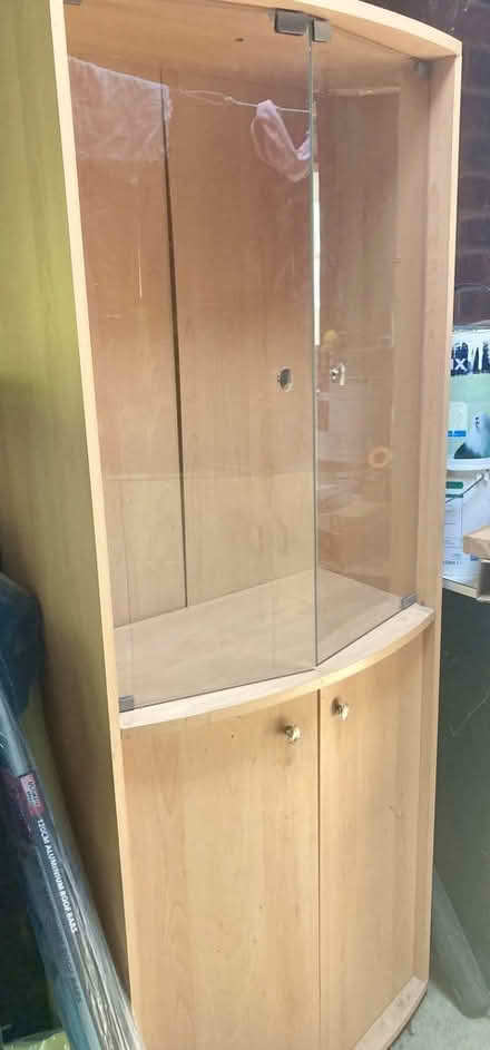 Photo of free Cabinet with glass doors (Brickhill MK41) #1