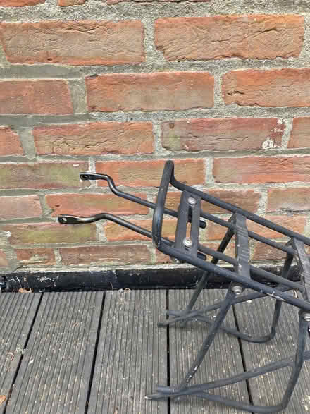 Photo of free Bicycle pannier rack and panniers (Stoke Holy Cross NR14) #3