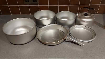 Photo of free Set of camping pots and pans (Bolton le Sands LA5) #1