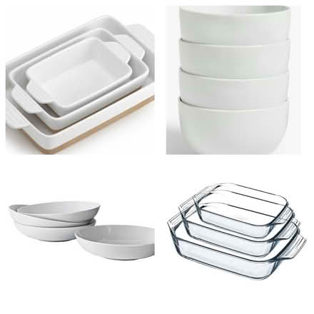 Photo of Bowls and baking dishes for emergency housing (Round Hill BN2) #1