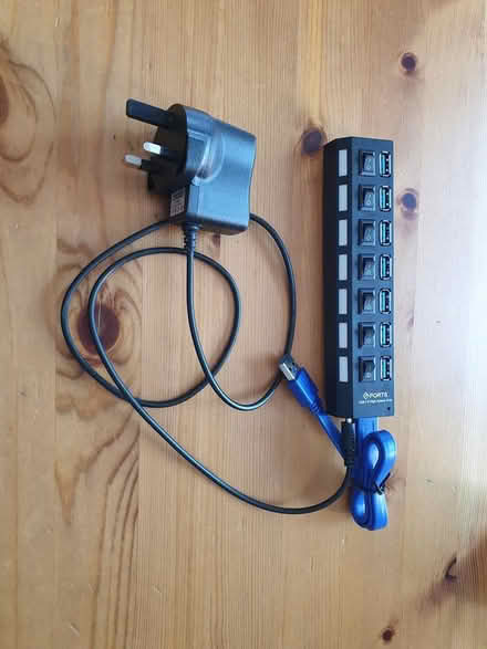 Photo of free Powered 7-port USB 3.0 hub (Sawbridgeworth CM21) #1