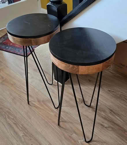 Photo of free Tall table pair (G75 8PQ) #1