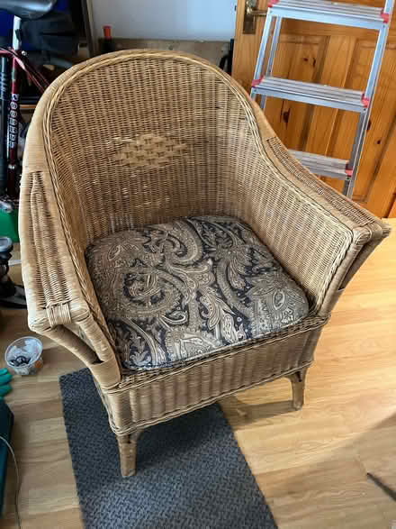Photo of free Wicker Armchair (Harrogate HG2) #1