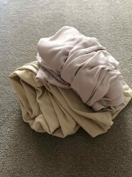 Photo of free Fitted cot sheets x2 (Hertford EN11) #1
