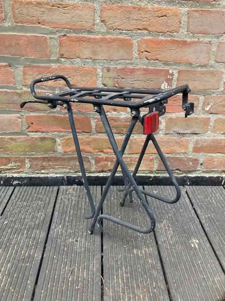 Photo of free Bicycle pannier rack and panniers (Stoke Holy Cross NR14) #4