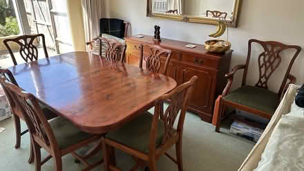 Photo of free Dining room set with sideboard (Bishop's Tachbrook (CV33)) #1
