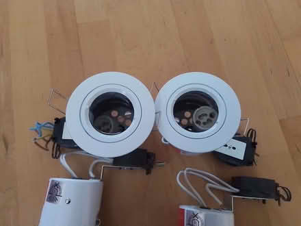 Photo of free 4x 240v Aurora White fire rated downlighters (North Town SL6) #1