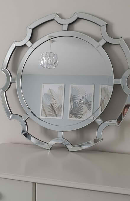 Photo of free Round decorative wall mirror (Dunston LN4) #3