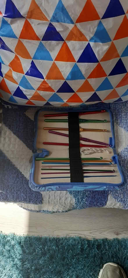 Photo of free Big of wool, crochet hooks etc (Livingston EH54) #2