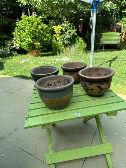 Photo of free flower pots (Maidstone ME17) #1
