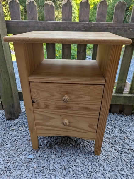 Photo of free Pine Cabinet 2 Drawers (TQ60DY) #1