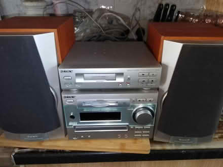Photo of free Sony stereo x2 and Sony speakers (Watford wd18) #1