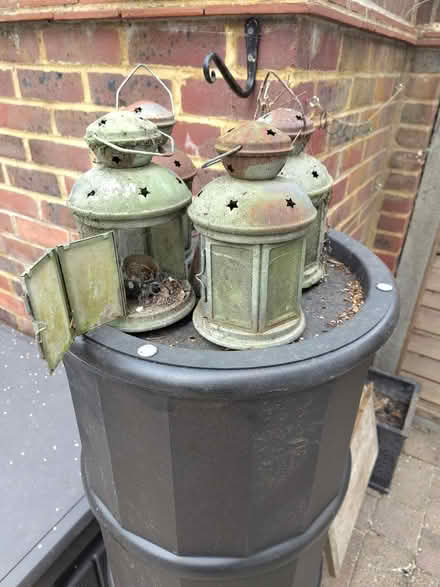 Photo of free Metal outdoor candle holders CR5 (Hooley CR5) #1
