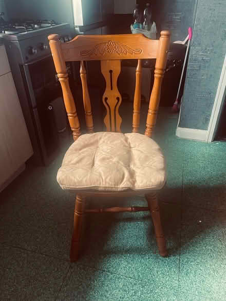 Photo of free Table and 4 chairs (Blackburn BB1) #2