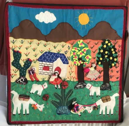 Photo of free Authentic arpillera from Peru (Cookham SL6) #1