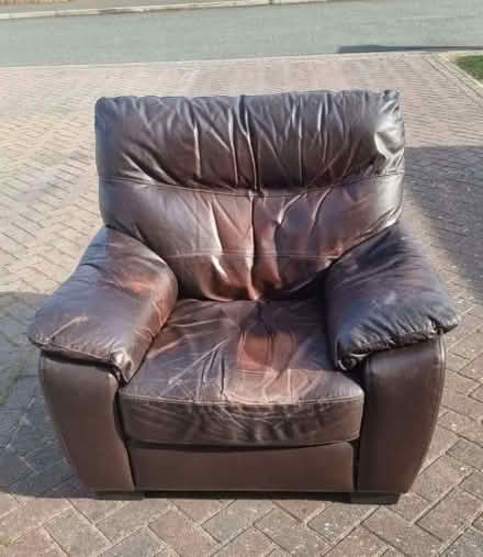 Photo of free Leather Chair (Malton YO17) #1