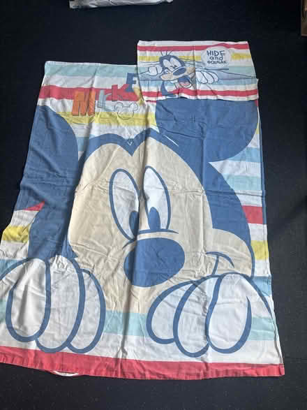 Photo of free Toddler duvet set mickey (Chingford E4) #1