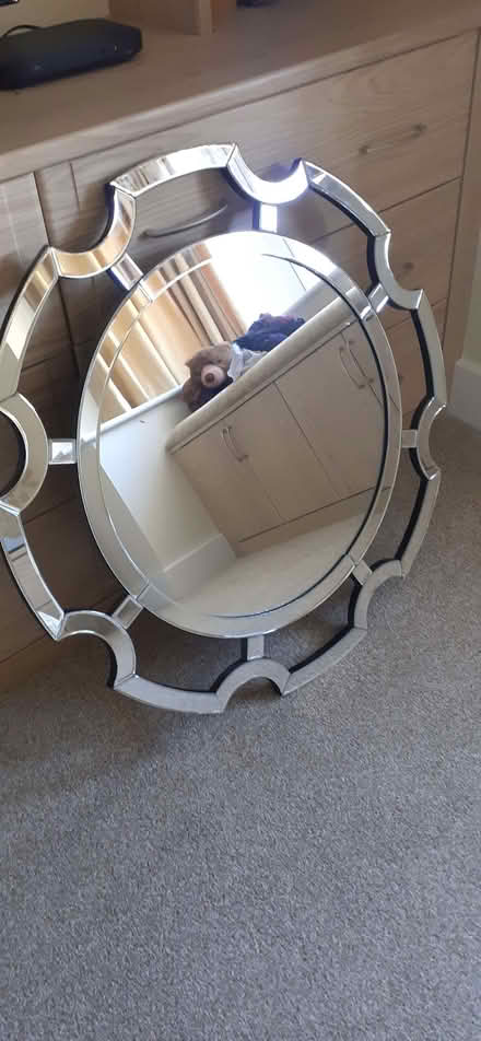 Photo of free Round decorative wall mirror (Dunston LN4) #1