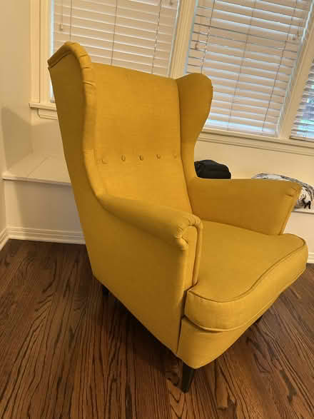 Photo of free Ikea Yellow Arm Chair (magnolia park) #2