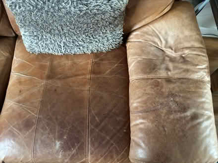 Photo of free Leather corner sofa (Old town SG1) #4
