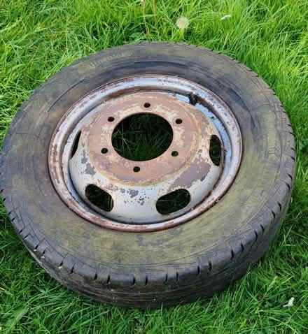 Photo of free Heavy wheel and tyre (Aldershot) #1