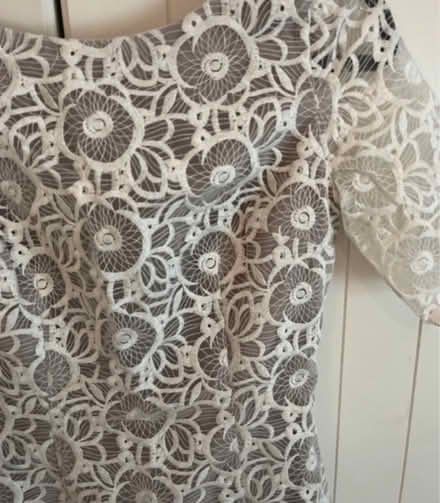 Photo of free Cream Lace Dress Size 10 (AL1) #3