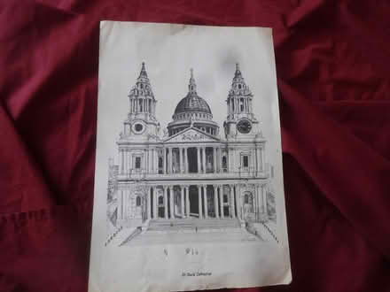 Photo of free St Paul's cathedral B&W print (Greenford UB6 8PF) #1