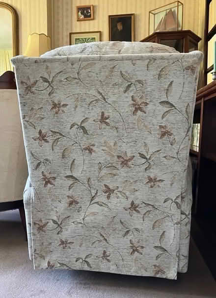 Photo of free Upholstered recliner armchair (De Parys MK40) #3