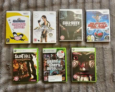 Photo of free 7 x Wii & Xbox360 games (New Brighton CH45) #1