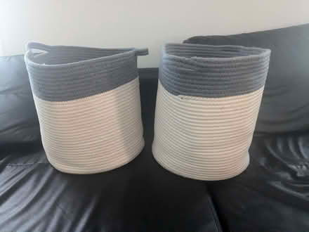 Photo of free 2 large woven baskets (Wayne, Annapolis/Wayne Rd) #2